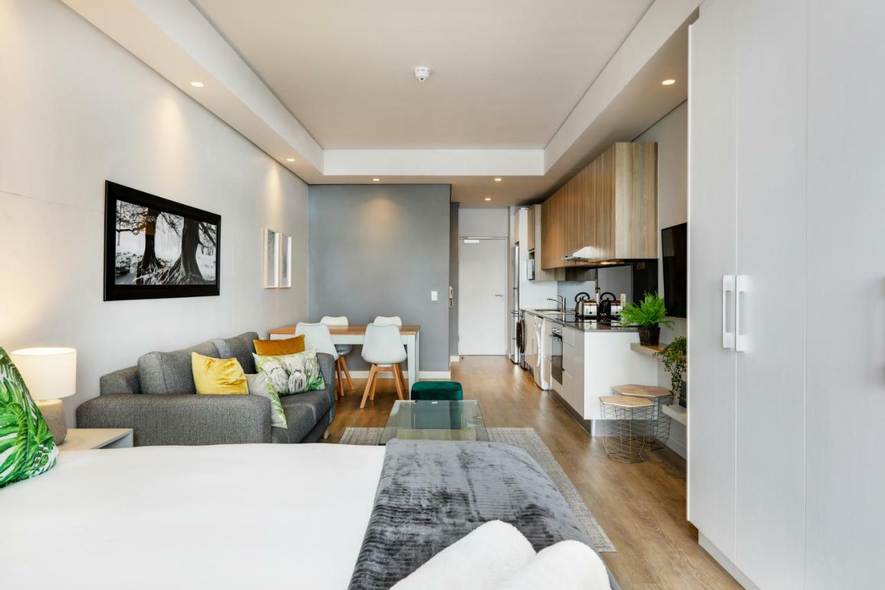 Backup-Power Eco Balcony Apartment Near Table Mountain Kapstaden Exteriör bild