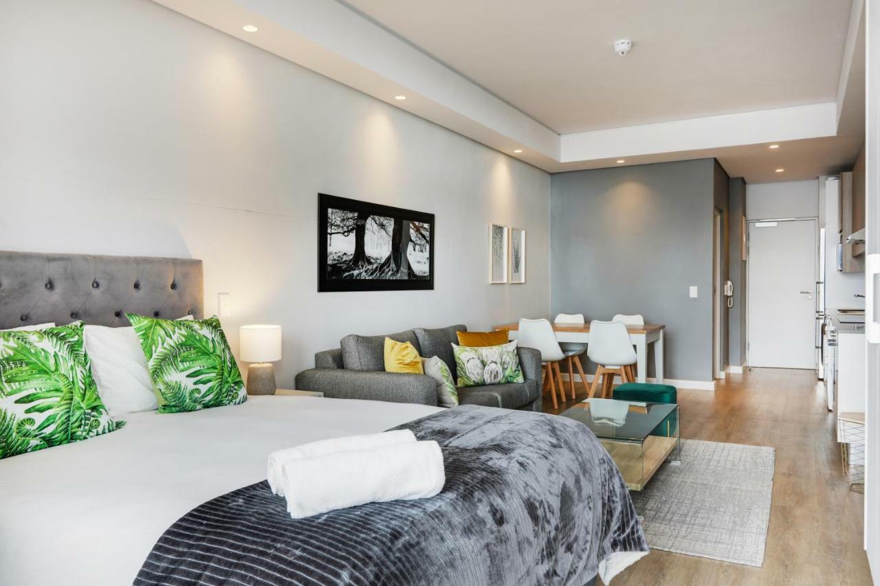 Backup-Power Eco Balcony Apartment Near Table Mountain Kapstaden Exteriör bild